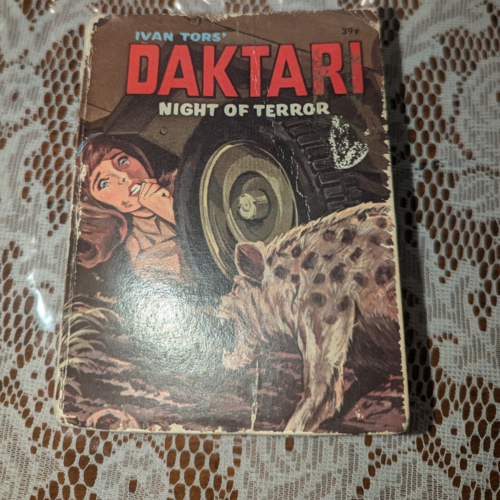 Vintage Daktari Night Of Terror By Ivan Tors' Little Book